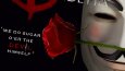 "V For Vendetta" filmi için redesign afiş tasarımı.