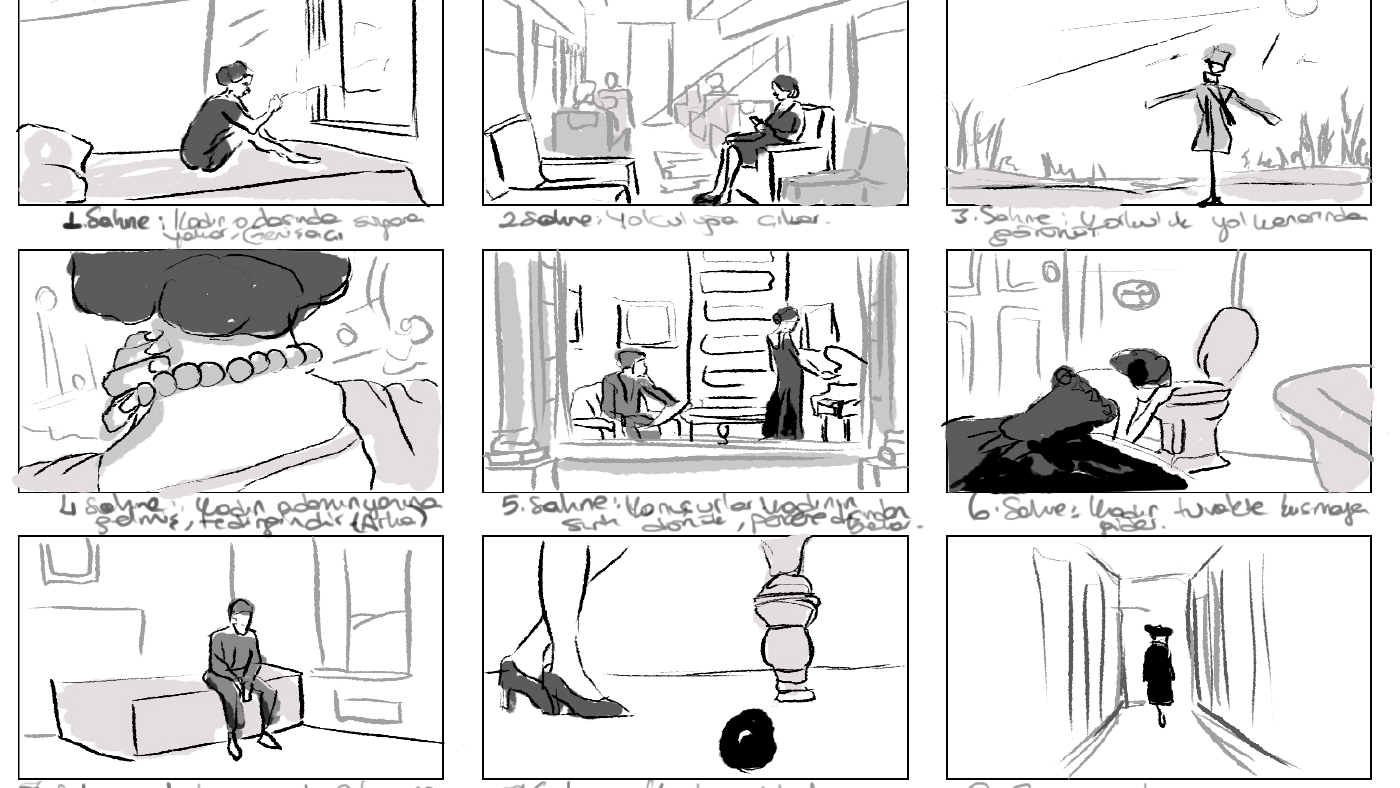 Ben, projeleriniz için storyboard hazırlayabilirim - ezgikaraoglan