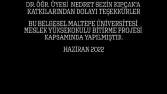 Belgesel Kısa Film Ödev