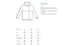 Kapüşonlu sweatshirt beden şeması 