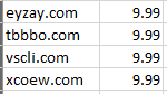 5 Harfli Kaydedilebilir Domain Adreslerinin Bulunması 