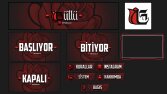 Özel twitch kanal tasarımı