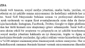Hakkımızda Yazısı
