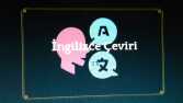 İngilizce Çeviri