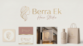 Berra Ek Hair Studio Logo ve Marka Kimliği