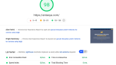 Pagespeed Optimizasyonu %98 Değerlerini Gördük