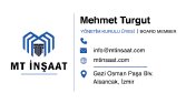 Kartvizit hazırlama-Yenileme-Vektörel Çizim