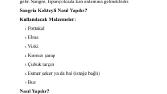 Kubilay Bey için hazırladığım kokteyl tariflerinden biri