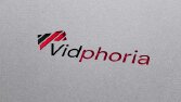 Vidphoria Video Editing Ajansı Logo Tasarımı