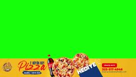 Pizza Markası İçin Alt Bant Reklamı