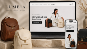 LUMBIA – Premium Shopify E-Ticaret Sitesi Tasarımı