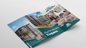 Çift kırımlı Broşür