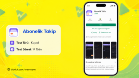 Abonelik Takip Uygulaması Yayında! 🎉