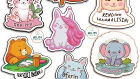 Sticker illüstrasyonları