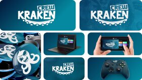 KRAKEN CREW LOGO TASARIMI
