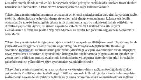 Zemin Çeşitleri - SEO UYUMLU 750 KELİMELİK WEB SİTE İÇERİĞİ