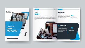 TP Yazılım için Hazırladığım Katalog Tasarımı