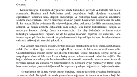 Hars ve Medeniyet- Metin Yazarlığı                          