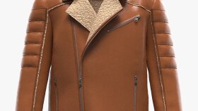 3D Leather Jacket