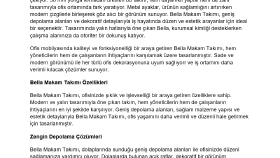 Ürün Açıklamaları