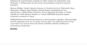 Enerji ve Batarya Üreten Bir Firma İçin Reklam Metni