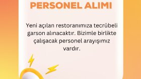 İlan Sayfası - Personel alımı