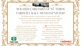 Toros Tarım Davetiyesi