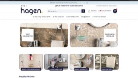 Hagen Tel için hazırlanmış E-Ticaret sitesi