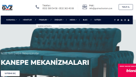 GVZ Mekanizma web site çalışması