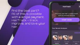 Hair Track Uygulaması için reklam videosu