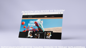 Papucum AVM İzmir - Site tasarımı revize ve yeniden yapım
