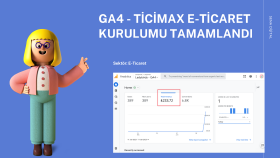 Ladybirds - Ticimax GA4 E-Ticaret Kurulumu