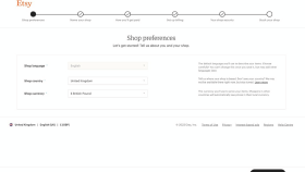 Etsy mağaza açılışı