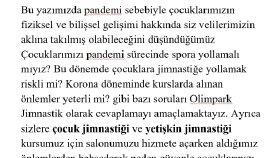 Blog yazısı 