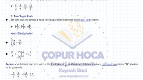 7. Sınıf Matematik