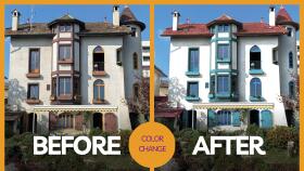 Görsel Rengi Değişimi ve Retouch 