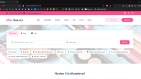 Bootstrap ile güzellik salonu tasarımı