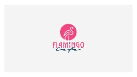 Flamingo Cafe Logo Tasarımı