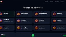 Canlı Radyo Web Sitesi 