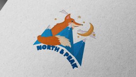 NORTH & PEAK LOGO 
