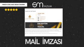 Özel Tasarım HTML Mail İmzası