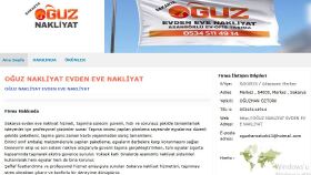 Firma Rehberi Kayıt Hizmeti GulcinNet Sakarya Oğuz Nakliyat 