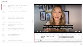 Youtube vidoesu çevirisi