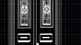 Autocad Tarihi Kapı çizimi