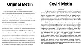 Ders Notu Çevirisi