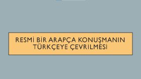 Arapça-Türkçe Çeviri