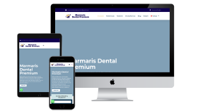 Marmaris Dental Premium için Anahtar Teslim Web Sayfası 