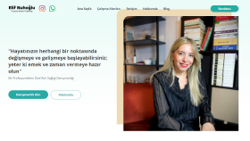 Elif Nuhoğlu Uzman Klinik Psikolog WordPress Web Sitesi