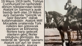 19 Mayıs Temalı Gazete Tasarımı