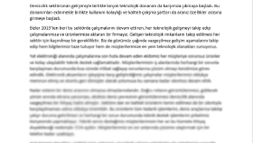 Web Sitesi İçeriği